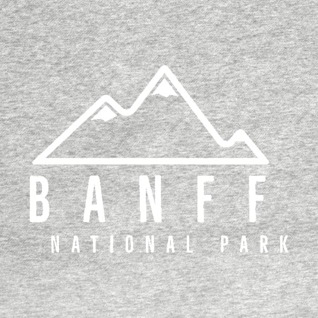 Banff National Park - Simple Graphic by loudestkitten